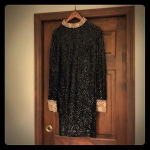 1960s Imperial sequined dress